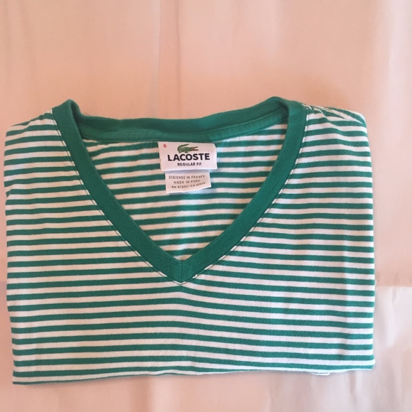 Lacoste Other - Lacoste V-neck T-shirt